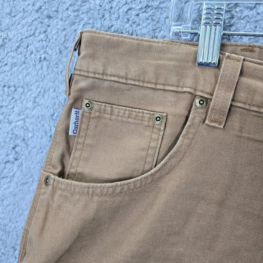 Carhartt Men's Brown Cargo Carpenter Shorts B190 BUC Size 44